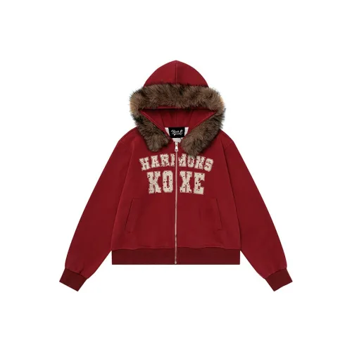 BLACK AT Красный Унисекс Свитшоты