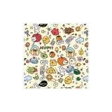 Multicolor Illustration Graffiti Style 35CM*35CM  
Многоцветный Иллюстрация Граффити Стиль 35CM*35CM