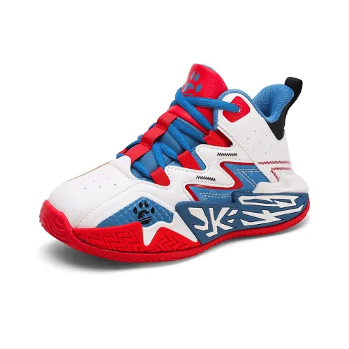 LONGZHIWU Детские баскетбольные кроссовки