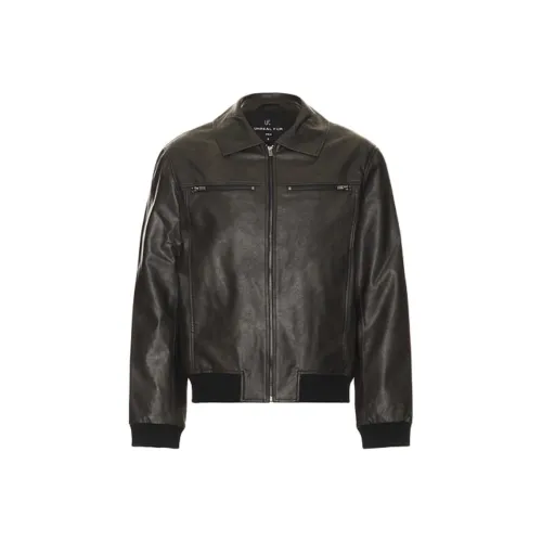 Unreal Fur кожаная куртка мужская