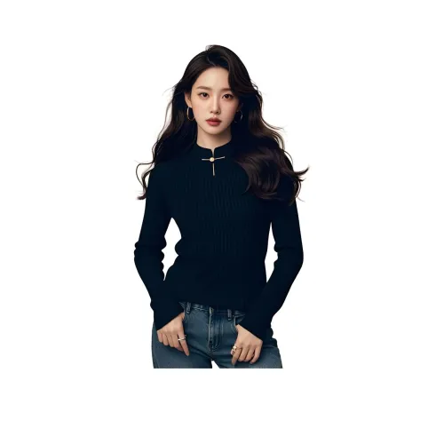 ONENINE34PM Черный Женский Трикотаж