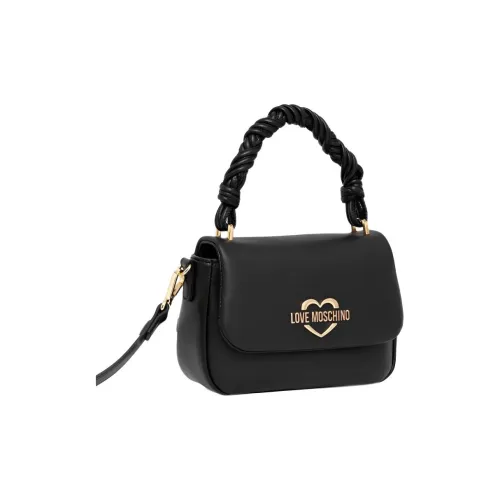 LOVE MOSCHINO Lambskin Bag Mini Women's Black