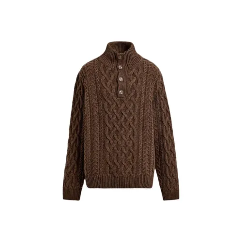 ZARA Collaboration Шоколад Мужской Трикотаж