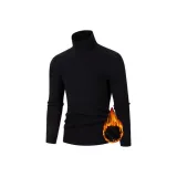 Чёрный улучшенный утолщённый и с флисовой подкладкой