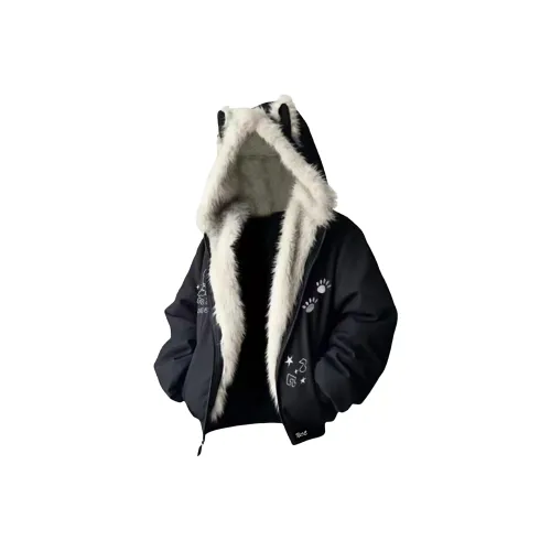 BLACK AT Унисекс Пуховики