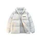 Белый, серый, фотиния, хлопковый пуховик