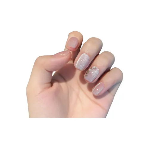 LEMONAIL Мягкий Coquette Стиль Instagram False Nail Квадратный и Круглый Розовый Смудж Кошачий глаз S M L XL