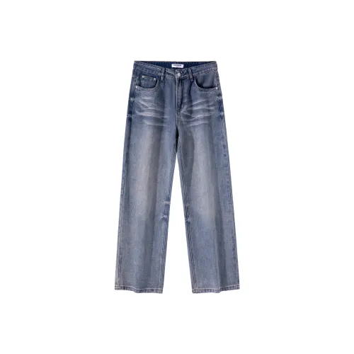 CHOCOOLATE XPB0544 Ice Blue Унисекс Джинсы