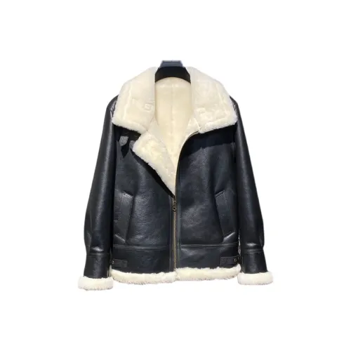 Pointless Official Кожа Куртка Унисекс