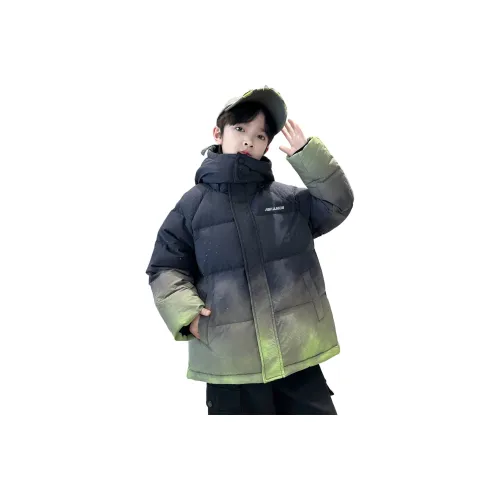 AIMISS Изумрудно-зеленый Школьный возраст Утеплённые куртки