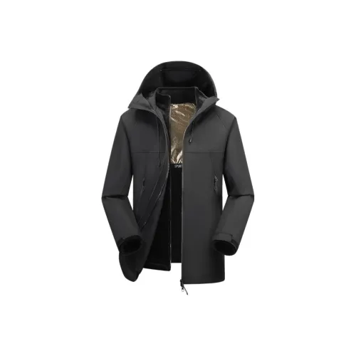 NINEDAO Водонепроницаемый Ветрозащитный Дышащий Устойчивый к истиранию Термический Устойчивый к холоду Ветровка Унисекс