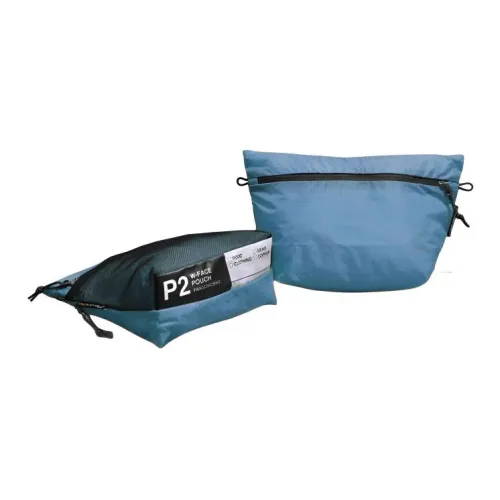 PAAGO WORKS Нейлон Клатч Унисекс Синий