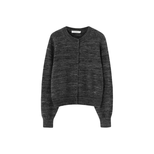 SOON FLOWER Темно-серый Женский Свитер