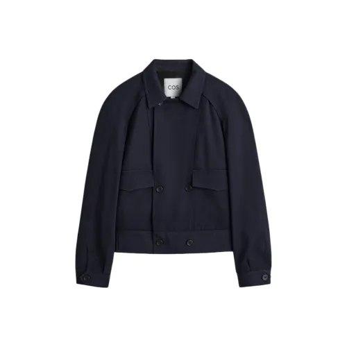 COS Темно-синие мужские куртки