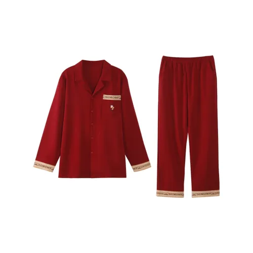 FENTENGCARE Красный Женский Пижамный Комплект