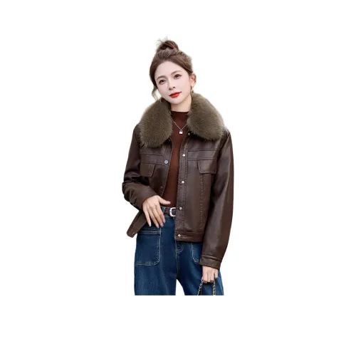 Куртка из кожи Kangaroo женская