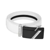 Белый серебристый тон, ремешок