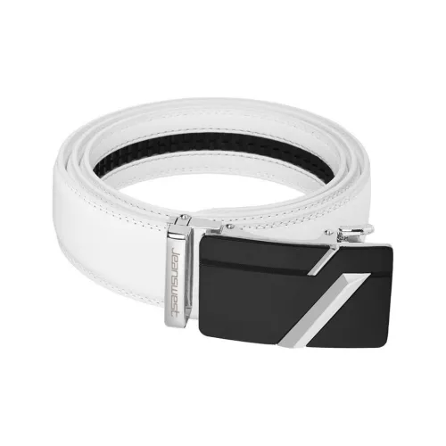 JEANSWEST Ремни из спилок коровьей кожи Мужской 3,5 см