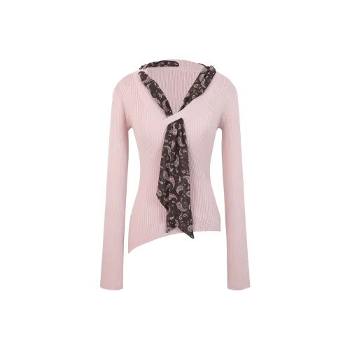 GORGEOUSIDEA Трикотаж Женский Розовый