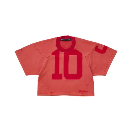 Spencer Badu Red Men's T-Shirts Spencer Badu Красные Мужские Футболки