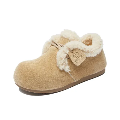 LINYOUJI Обувь Birkenstock Устойчивая к истиранию Низкий Топ Утепленная Обувь Женская