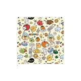 Multicolor Illustration Graffiti Style 45CM*45CM  
Многоцветный Иллюстрация Граффити Стиль 45CM*45CM