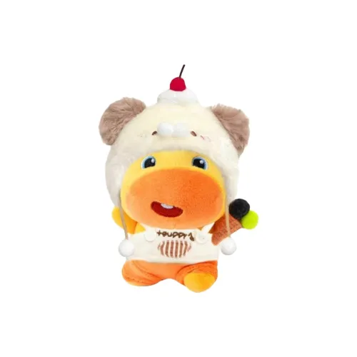 XIONGXIAOWA Милый Супер Очаровательный Костюм Капибары Lulu Кукла Плюшевый Рюкзак Украшение 10 см Длина Тела