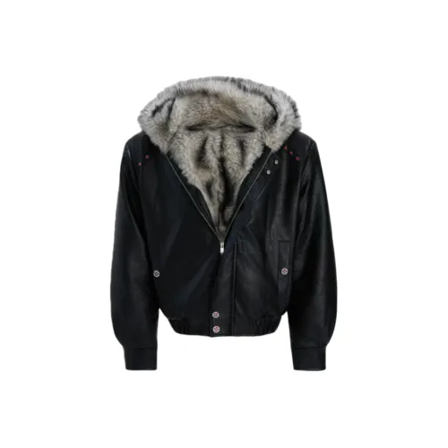 CAT'S PAW Кожа Куртка Унисекс