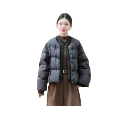 ZEKIKO STUDIO Хлопковый пуховик женский