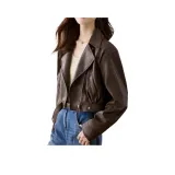 Кофейный (с брендом Mu Xiahxin, крючок и петля)