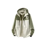 Белый & светло-зеленый