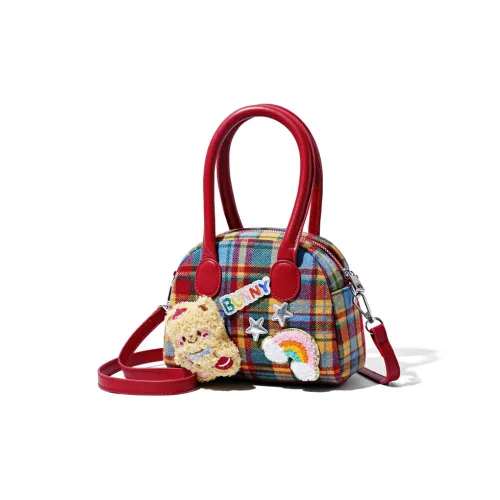 DIFFERENT FACES Canvas Bag Standard Women's Multicolor DIFFERENT FACES Холст Сумка Стандартная Женская Многоцветная