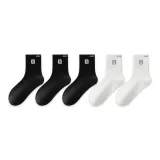 5 пар (3 черных + 2 белых)