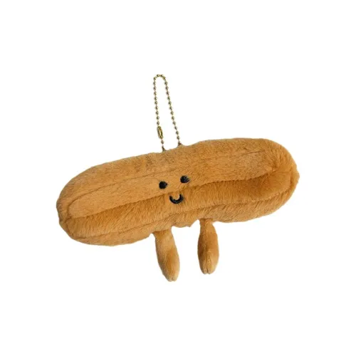 QICAIBOSHI Креативный Faux Жареные Тростники Плюшевый Брелок 8 см Высокий