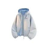 Сосна, перо, синий (съемный бренд, мерч для самостоятельного изготовления)