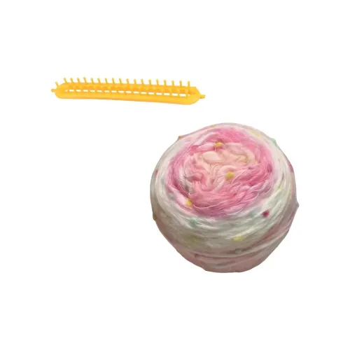 JIAOCHONGRIJI Шарф Пряжа DIY Вязальная игла Плетеный материал Сумка Радужный Конфетный цвет Ручная вязаная Толстая пряжа