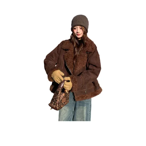 MEXICAN Бархат Feel Пальто Женское