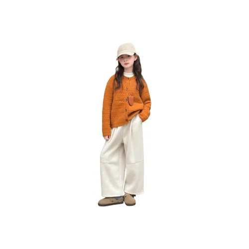 SAIQI Тыква Свитер Школьный возраст Свитера