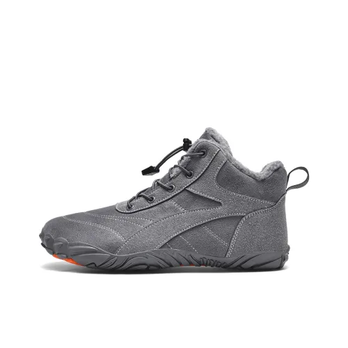 HBRK Амортизация устойчивый к истиранию водонепроницаемый MID верх утепленная обувь унисекс