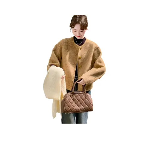 SEAR OFFICIAL Бархат Feel Пальто Женское