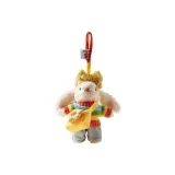 Желтая сумка через плечо - джинсы с подвеской в виде уха кролика