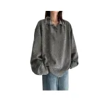 Темно-серый с флисовой подкладкой