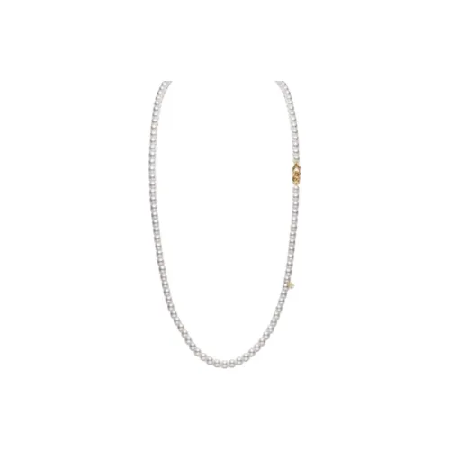 MIKIMOTO Akoya Жемчужные ожерелья Женское Белое