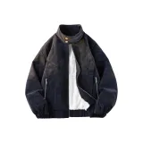 Темно-синий с флисовой подкладкой