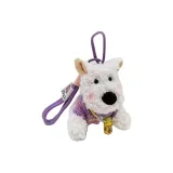 Фиолетовый свитер-вест-хайленд