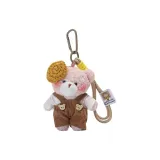 Khaki Комбинезоны-Розовый Медведь