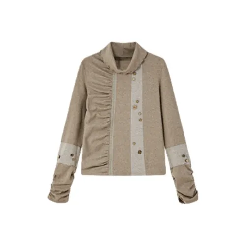 YGPRW Хаки Женские T-рубашки