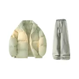 Экрю + Желтый Грязь Джинсы с Флисовой Подкладкой