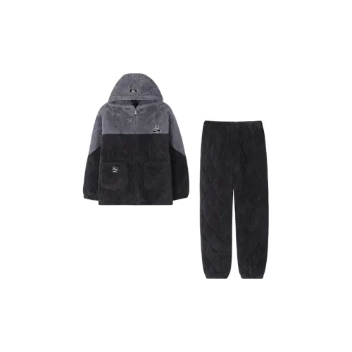 MIIOW Многоцветный Черный Мужской Пижамный Комплект