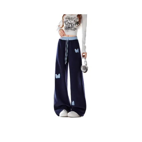 FUNST Королевский Синий Женские Повседневные Штаны